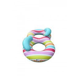   Swim Essentials dupla úszógumi 190 cm - Striped Rainbow Dubble