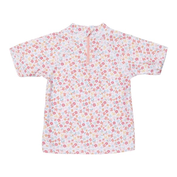 Little Dutch gyerek rövid ujjú UV szűrős úszó póló nyári virágok - 74/80