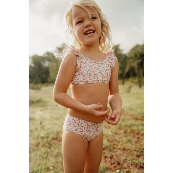 Little Dutch gyerek UV szűrős bikini nyári virágok - 98/104