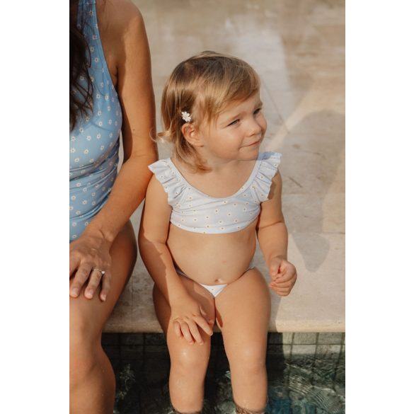 Little Dutch gyerek UV szűrős bikini százszorszép kék - 98/104