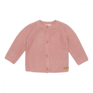 Little Dutch kötött kardigán vintage pink 86