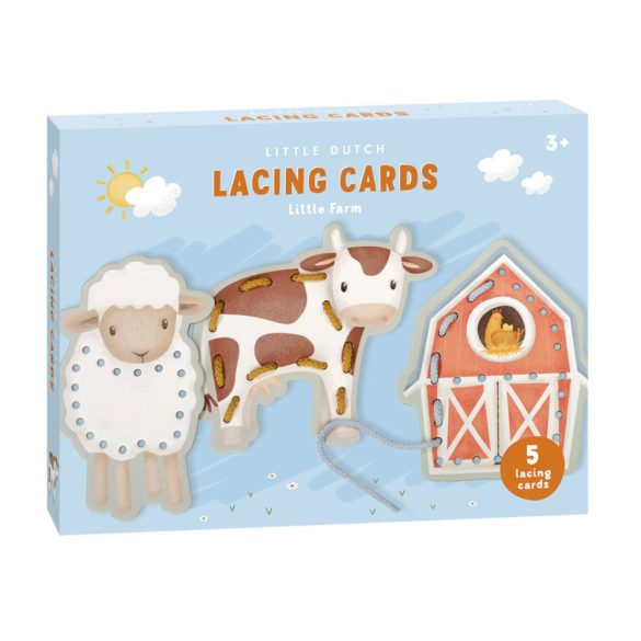Little Dutch fűzhető kártyák - Little Farm