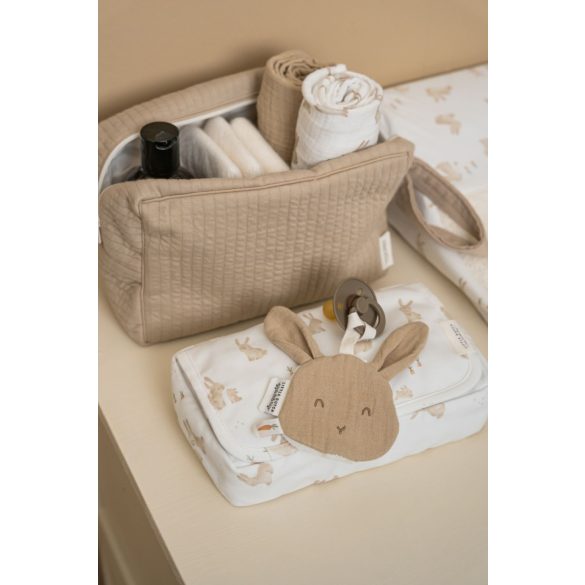 Little Dutch muszlin cumikendő Bunny beige